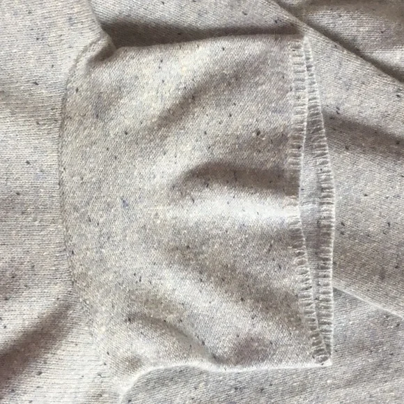 L.L. Bean Merino/Angora Lt Blue Marl Turtleneck - Picture 3 of 4